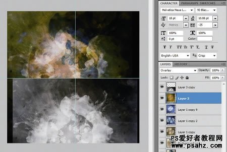 photoshop混合模式设计出独特艺术作品图片教程