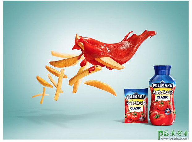 用3D立体形式表现出的创意产品宣传海报，3D效果产品广告设计作品