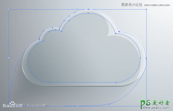 AI制作漂亮质感云朵失量图素材，立体效果的白云云彩图片素材