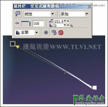 CorelDRAW手绘一幅在月圆之夜天空中飞逝的流星场景效果图