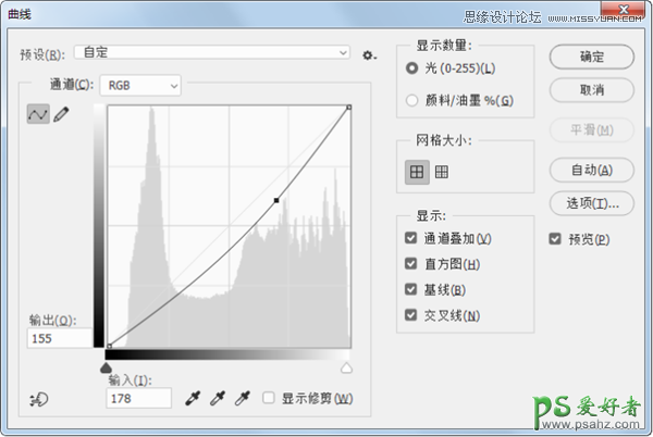 PS新手教程：学习了解曲线和色阶这两个调色工具处理照片的技巧