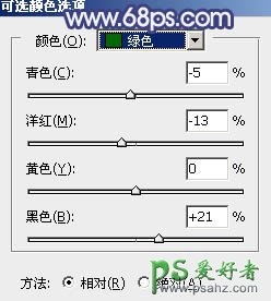 PS调色教程：给可爱的小女孩儿外景生活照调出梦幻的蓝红色，霞光