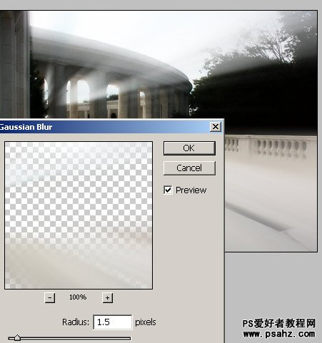 PS滤镜特效教程：设计阳光透射效果的图片