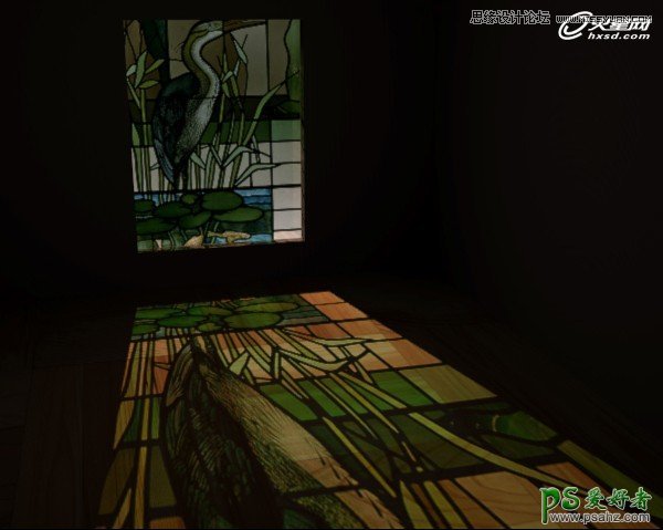 3ds Max室内建模教程：学习制作漂亮的室内彩色玻璃效果图