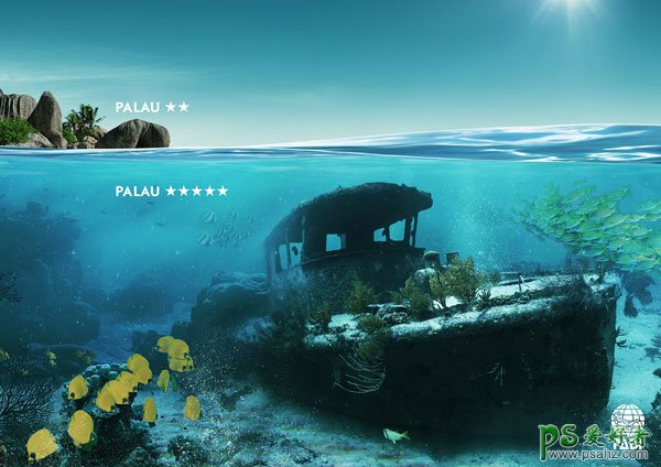 国外设计机构PADI 创意的海洋生态平面广告设计作品欣赏