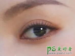 PS人像修复教程：给双眼皮贴的眼部照片修出自然双眼皮的效果。