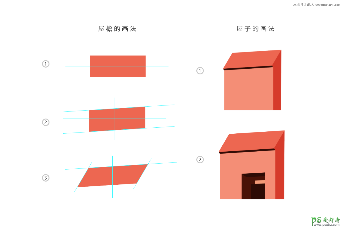 AI失量插画制作教程：通过摄影作品来绘制古典建筑失量插画图片。