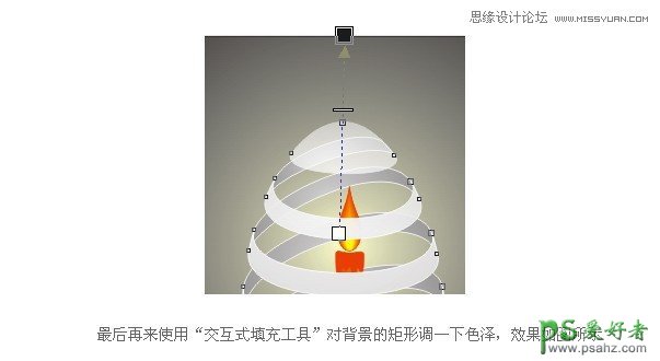 Coreldraw轻松绘制螺旋削皮效果的图片素材