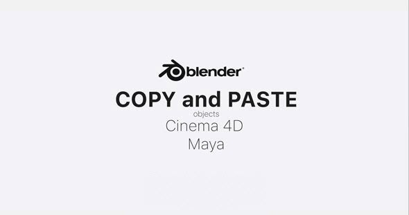 Quick CopyPaste(3D模型互导插件)
