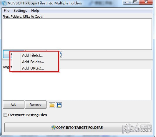 Copy Files Into Multiple Folders(文件管理软件)
