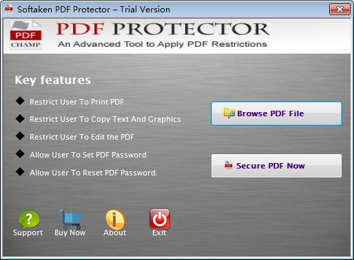 Softaken PDF Protector(PDF加密工具)