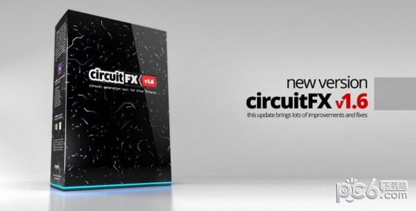circuitFX(创建图形电路板动画AE插件)
