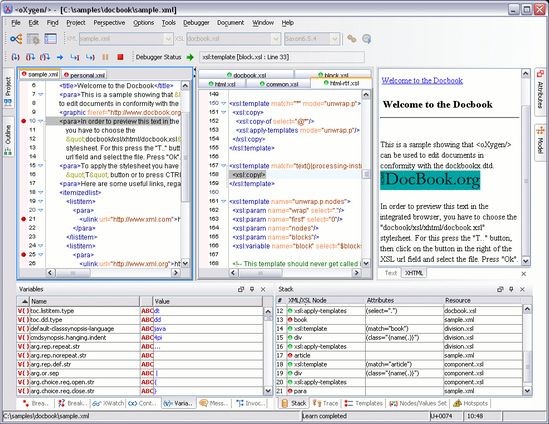 oXygen XML Editor(基于Java的XML编辑器)