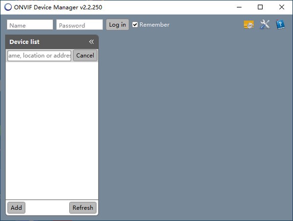ONVIF Device Manager(网络视频客户端)