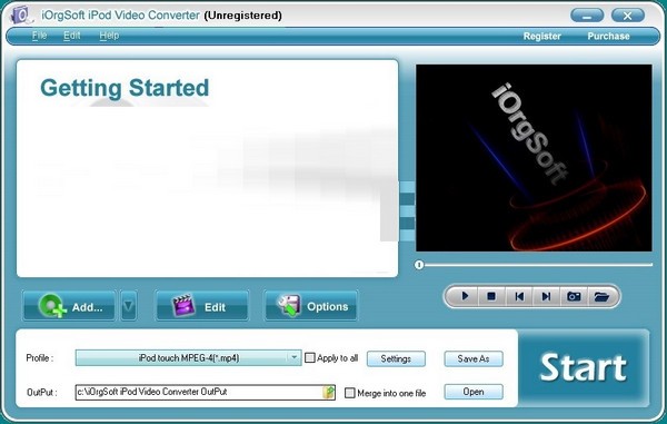 iOrgSoft iPod Video Converter(iPod视频转换器)