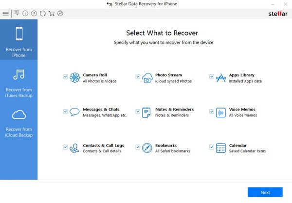 Stellar Data Recovery for iPhone(苹果数据恢复工具)