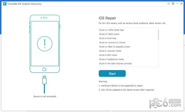 TunesKit iOS System Recovery(IOS系统恢复软件)