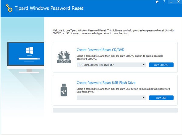 Tipard Windows Password Reset(密码重置软件)