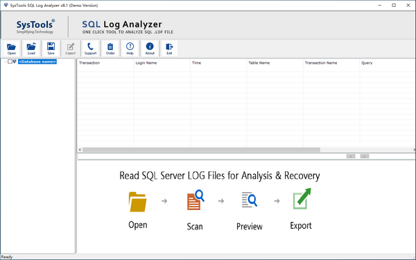 SysTools SQL Log Analyzer(SQL数据库日志分析工具)
