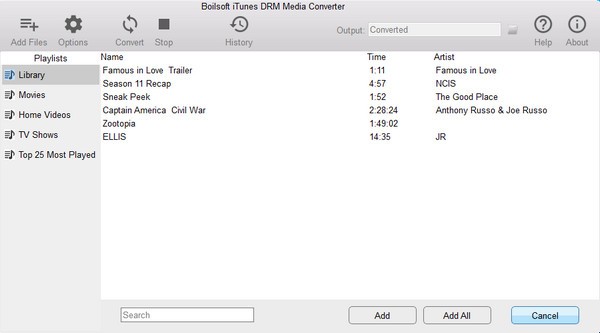 Boilsoft iTunes DRM Media Converter(视频转换器)