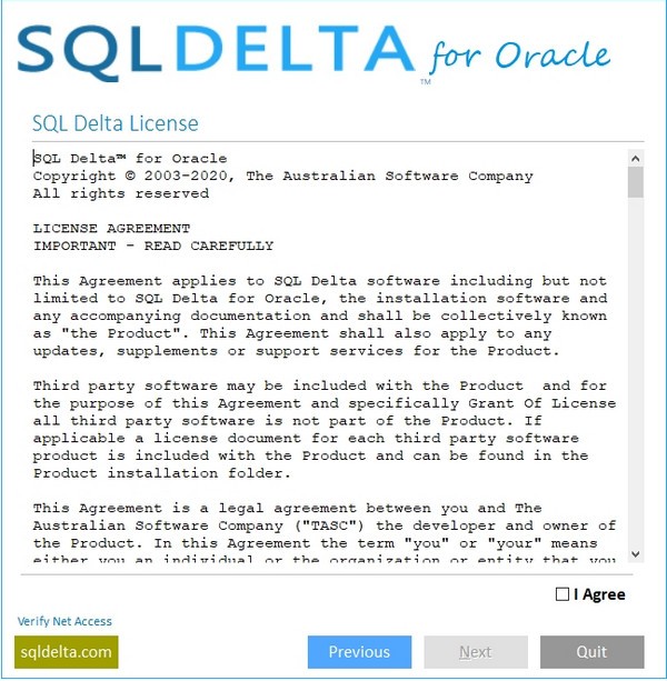 SQL Delta for Oracle(数据库比较工具)
