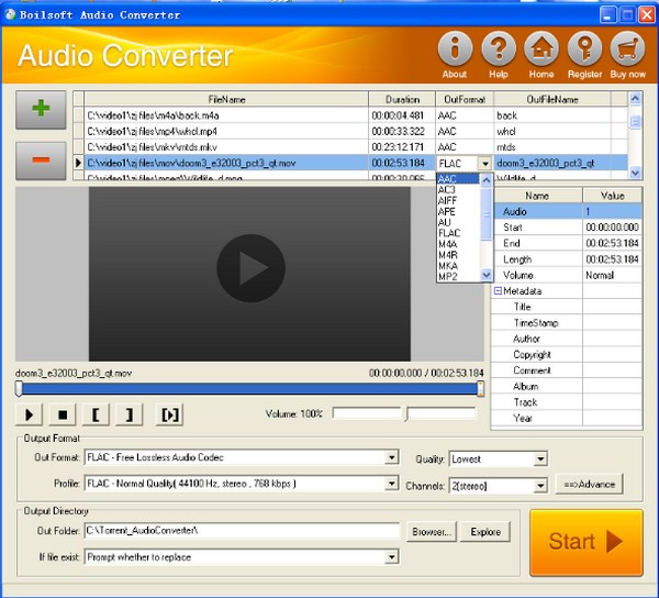 Bolisoft Audio Converter(视频转换工具)