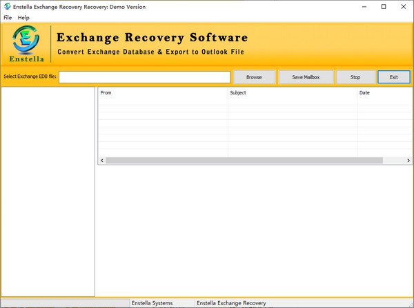 Enstella Exchange Recovery(EDB转PST恢复工具)