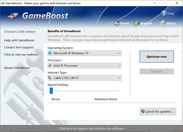 PGWARE GameBoost(优化加速工具)