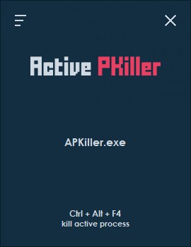 Active PKiller(强制结束进程工具)