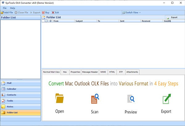 SysTools OLK Converter(邮件格式转换工具)