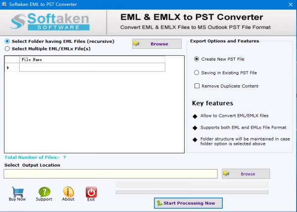 Softaken EML to PST Converter(邮件格式转换器)